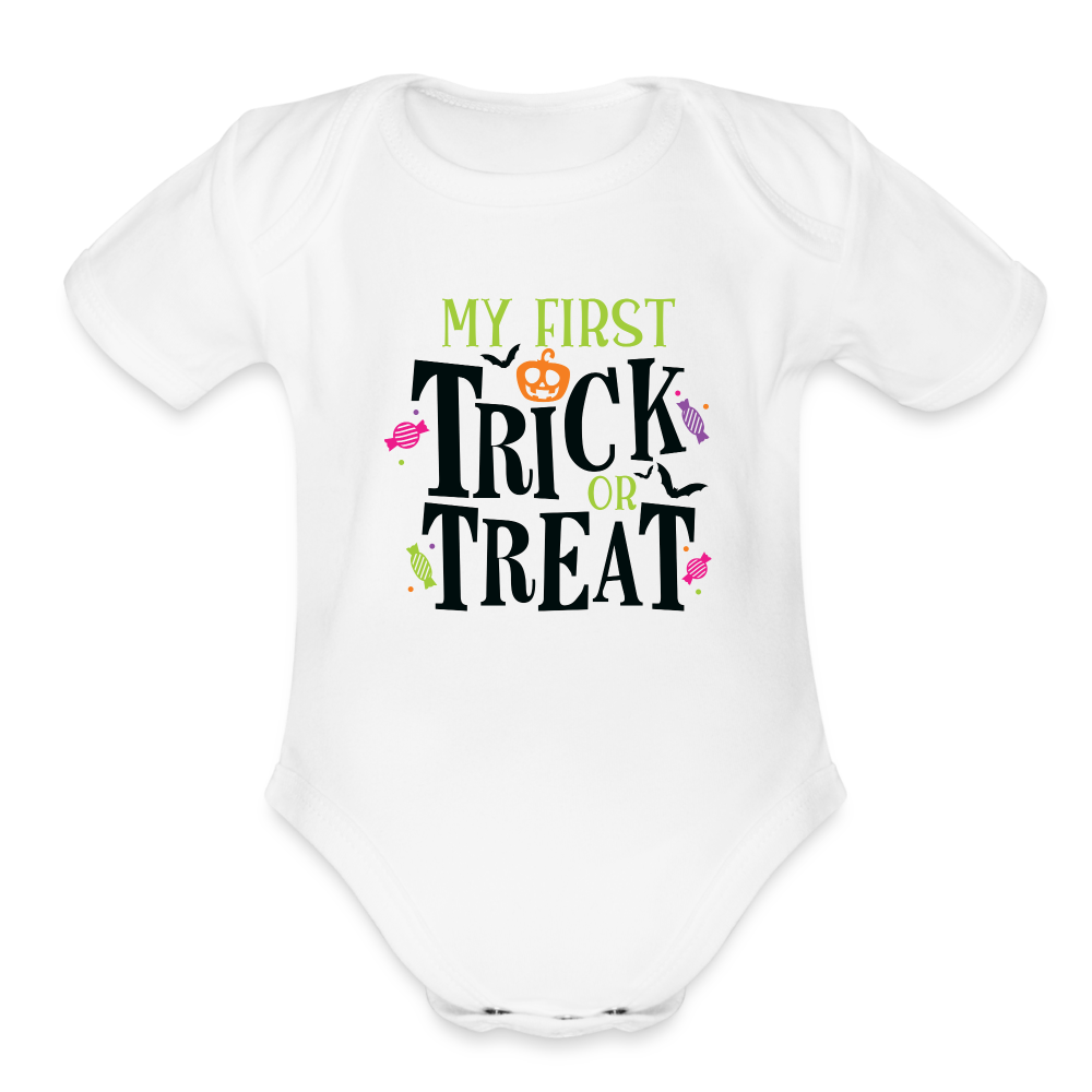 My 1st Trick or Treat - white